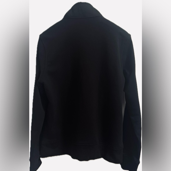 Michael Kors Men’s Half-Zip Sport Sweater in Black - Picture 2 of 3